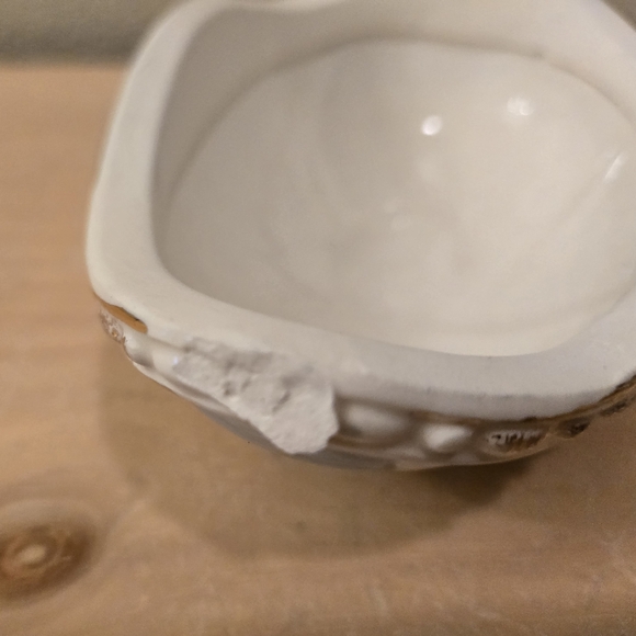 Vintage Rabbit Egg Easter Candy Dish - Picture 8 of 8